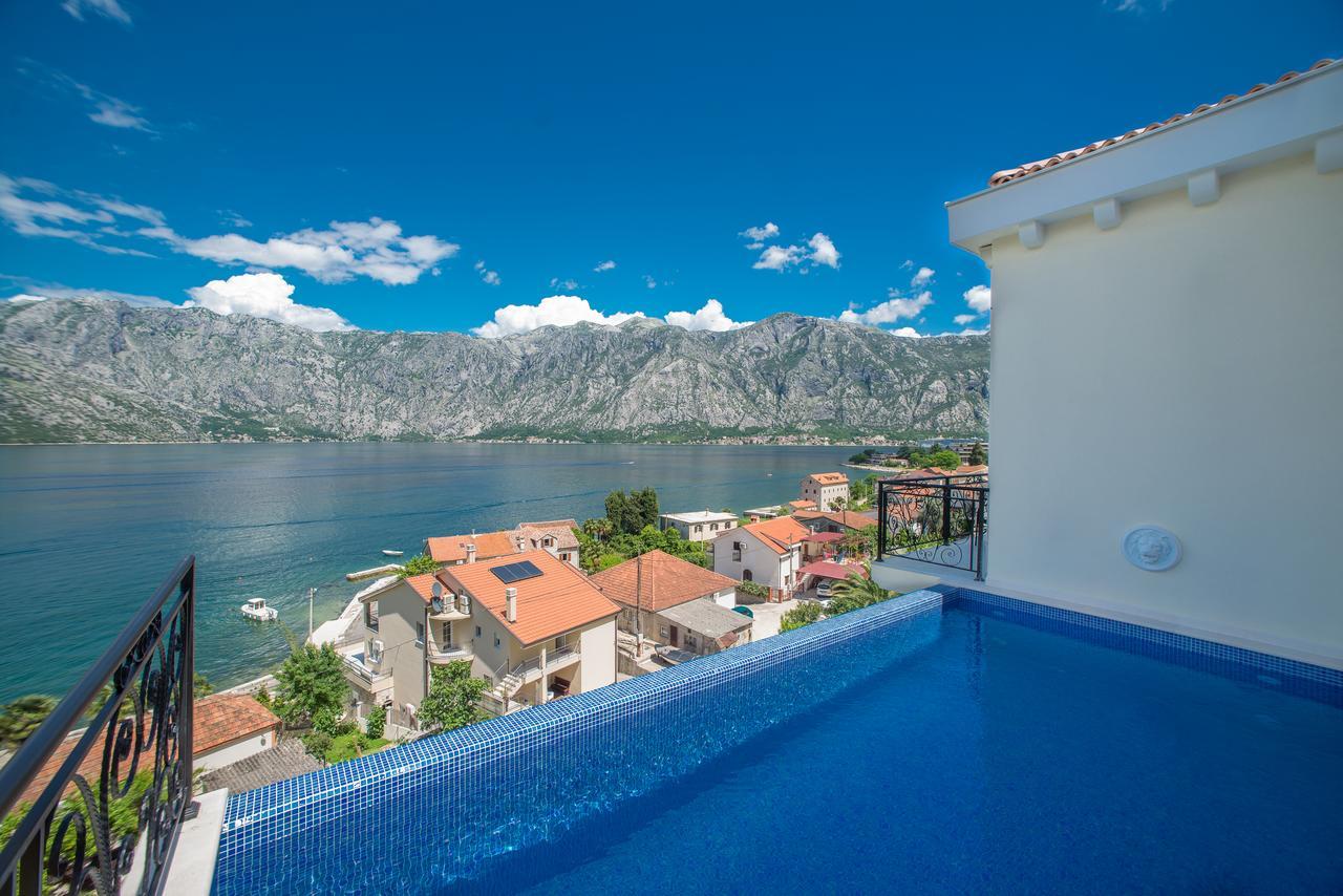 Stoliva Residence With Infinity Pool Kotor Exterior foto